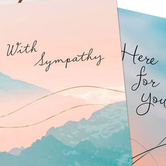 Tranquil Nature Sympathy Cards, Pack of 10