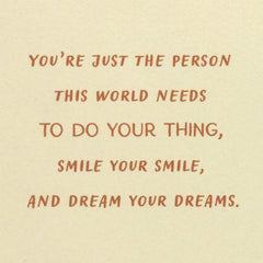 Just Always Be You Graduation Card for Grandson