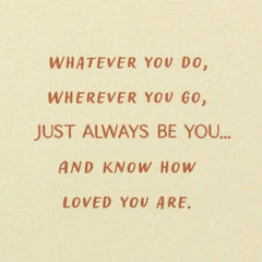 Just Always Be You Graduation Card for Grandson