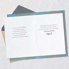 A Chance to Pause and Celebrate Birthday Card for Brother-in-Law