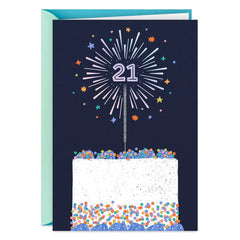Whatever Makes You Happy 21st Birthday Card