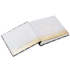 Navy and Gold Geometric Design Photo Album