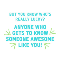 Lucky to Know You 13th Birthday Card