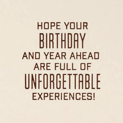 New Freedoms and Adventures Green Camo Birthday Card