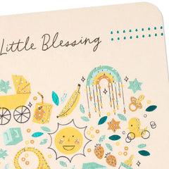 Mazel Tov on Your Sweet Little Blessing New Baby Card
