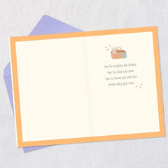 Showered With Love Baby Shower Card