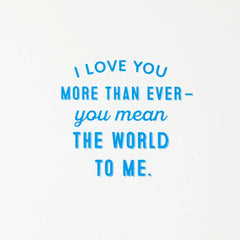 I Love You More Than Ever Romantic Love Card