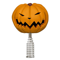 Mini Disney Tim Burton's The Nightmare Before Christmas Pumpkin King Christmas Tree Topper, 4.14"