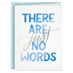 There Are No Words Blank Sympathy Notes, Pack of 20