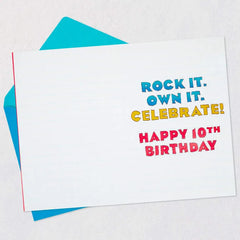 This Is Epic 10th Birthday Card