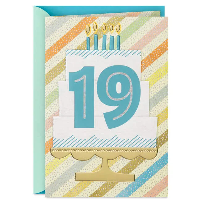 You Are So Beyond the Ordinary 19th Birthday Card