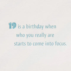 You Are So Beyond the Ordinary 19th Birthday Card