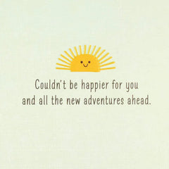 Hello Little Sunshine New Baby Card