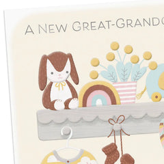 A Sweet Great-Grandchild to Love New Baby Card for Great-Grandparents