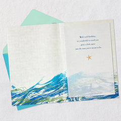 Wonderful to Watch You Grow Each Year Birthday Card for Grandson