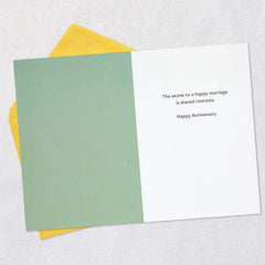 Shared Interests Funny Anniversary Card