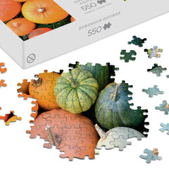 Gorgeous Gourds 550-Piece Jigsaw Puzzle