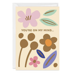 On My Mind and In My Heart Custom Card