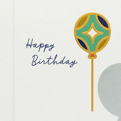 Grateful to Have You as Partner and Friend Birthday Card for Husband