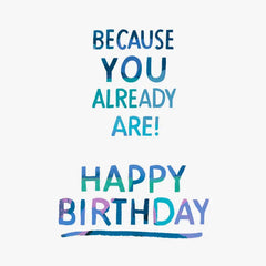 40 Will Be Great Birthday Card