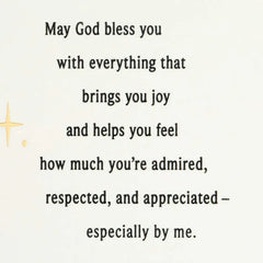 Blessings for My Husband Birthday Card
