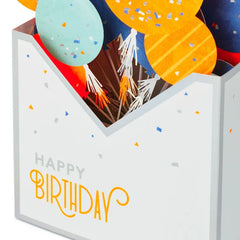 You're Something to Celebrate 3D Pop-Up Birthday Card