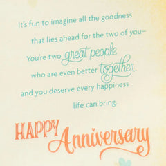 Even Better Together Anniversary Card