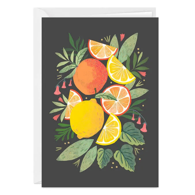 Oranges and Lemons Photo Card