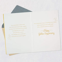 Everything You've Shared 50th Anniversary Card for Couple