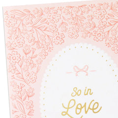 Love Is Lovelier New Baby Girl Card