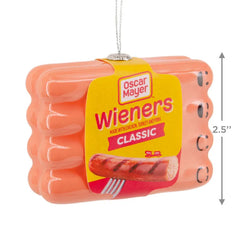 Oscar Mayer™ Classic Wieners Shatterproof Hallmark Ornament