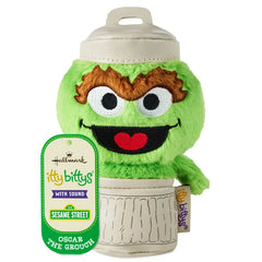 itty bittys® Sesame Street Oscar the Grouch Plush With Sound