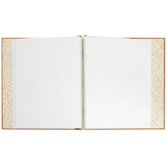 Our Family Gold on Tan Refillable Photo Album
