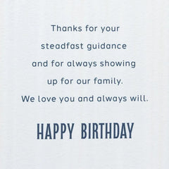 Dad, We Love You Birthday Card