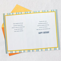 Dad, We Love You Birthday Card