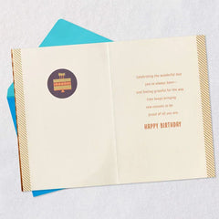 Grateful for All the Reasons to Be Proud Birthday Card for Dad