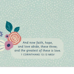 Incredibly Blessed Religious Anniversary Card