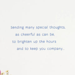 We Are Thinking of You Get Well Card From Us