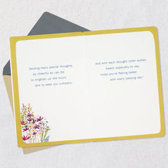 We Are Thinking of You Get Well Card From Us