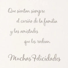 One-of-a-Kind Love Spanish-Language Wedding Card for Couple