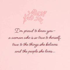 For An Amazing Woman Floral Paisley Birthday Card