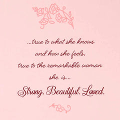 For An Amazing Woman Floral Paisley Birthday Card