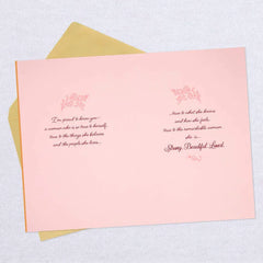 For An Amazing Woman Floral Paisley Birthday Card
