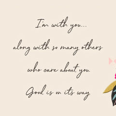 Hard Isn't Forever Encouragement Card