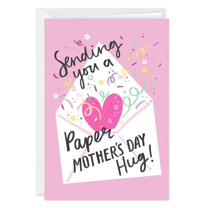 Paper Hug Custom Mother's Day Card