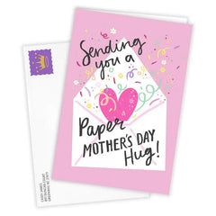 Paper Hug Custom Mother's Day Card
