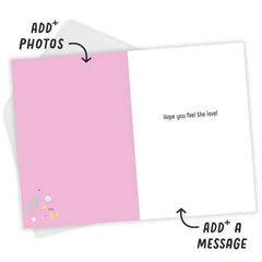 Paper Hug Custom Mother's Day Card