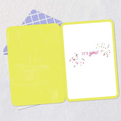 You've Earned This Party Card