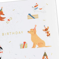 Party Pups Birthday Card
