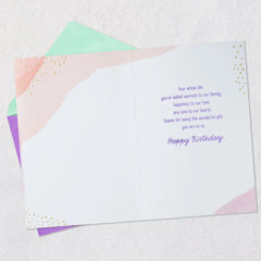 You're a Wonderful Gift Birthday Card for Granddaughter